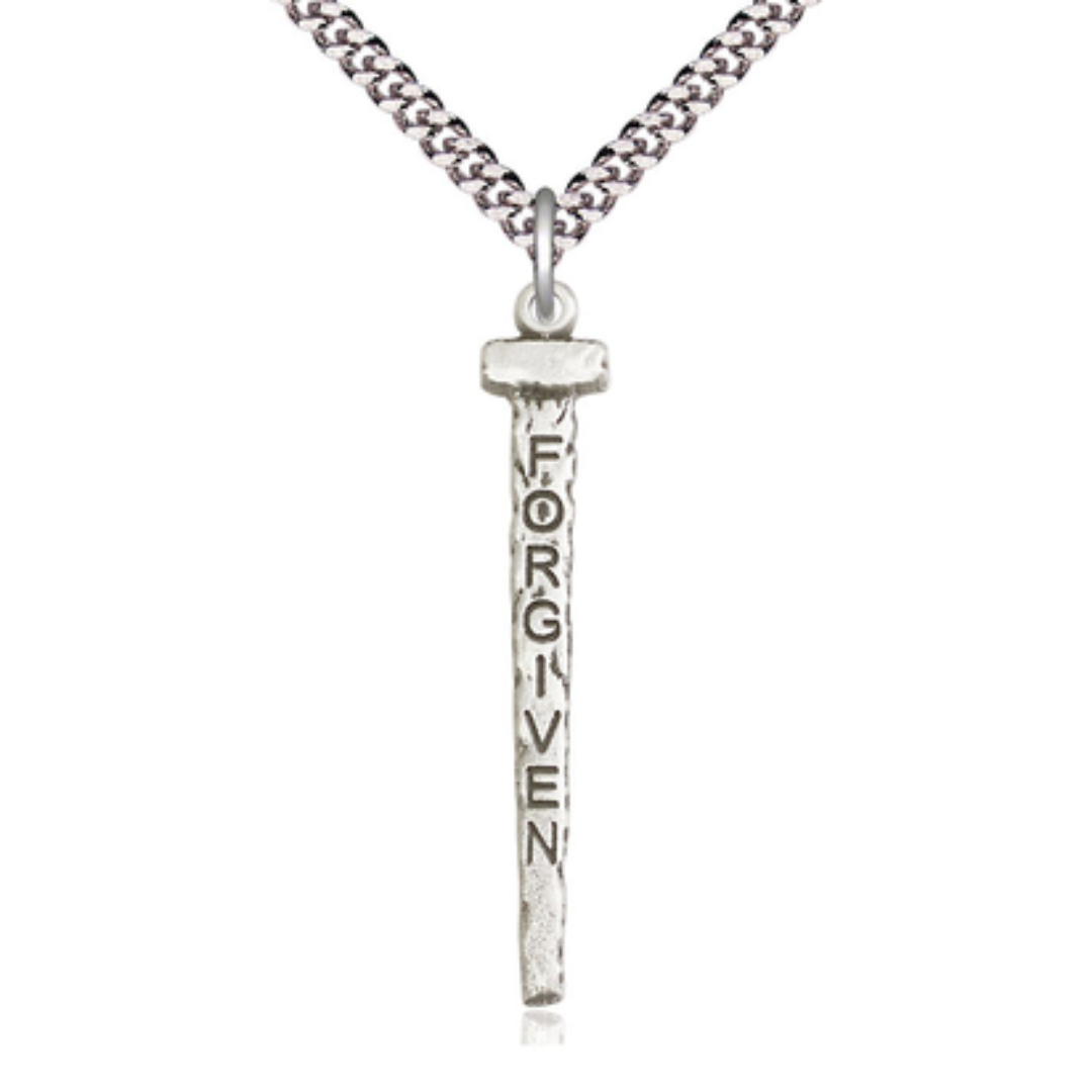 Forgiven Nail Pendant (Sterling Silver)