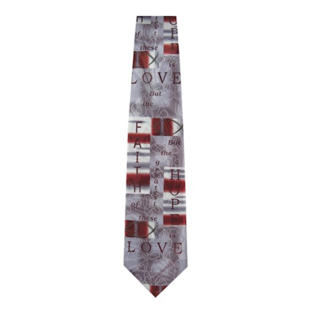1 Corinthians 13:13 Necktie