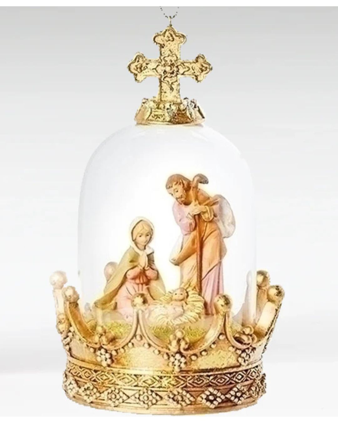 2025 Dome Holy Family King Of Glory Fontanini Event Ornament 57025