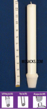 Long-Burning 100% Beeswax Altar Candle F3 SFE, 1" x 12-1/2"