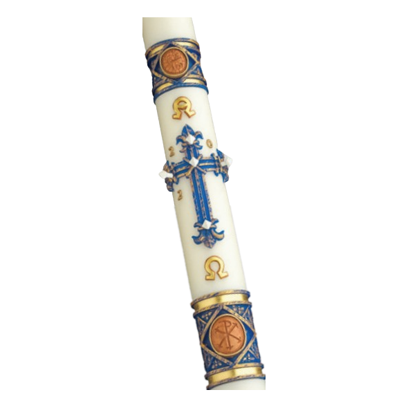 eximious® Beeswax Paschal Candle Lilium™ by Cathedral Candle