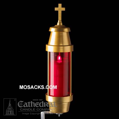 Memorial Light Fixture Ruby Offset Spike-93702501