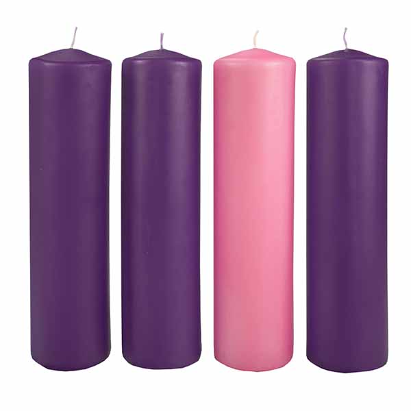 Church Advent Candles