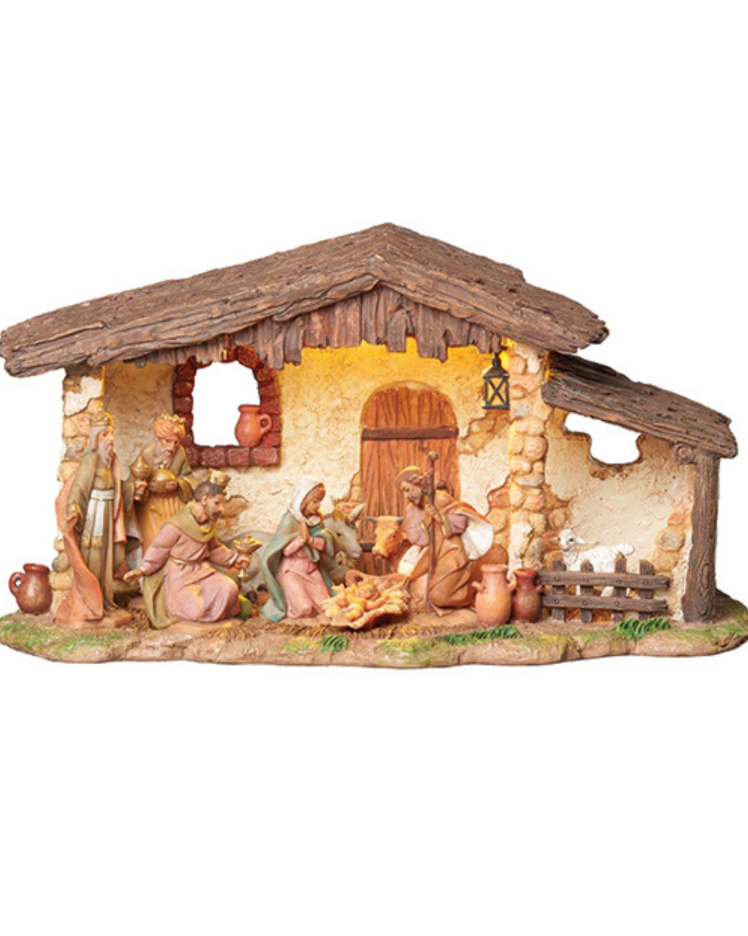 4.75 Inch High LED Lighted Musical Nativity by Fontanini 58731