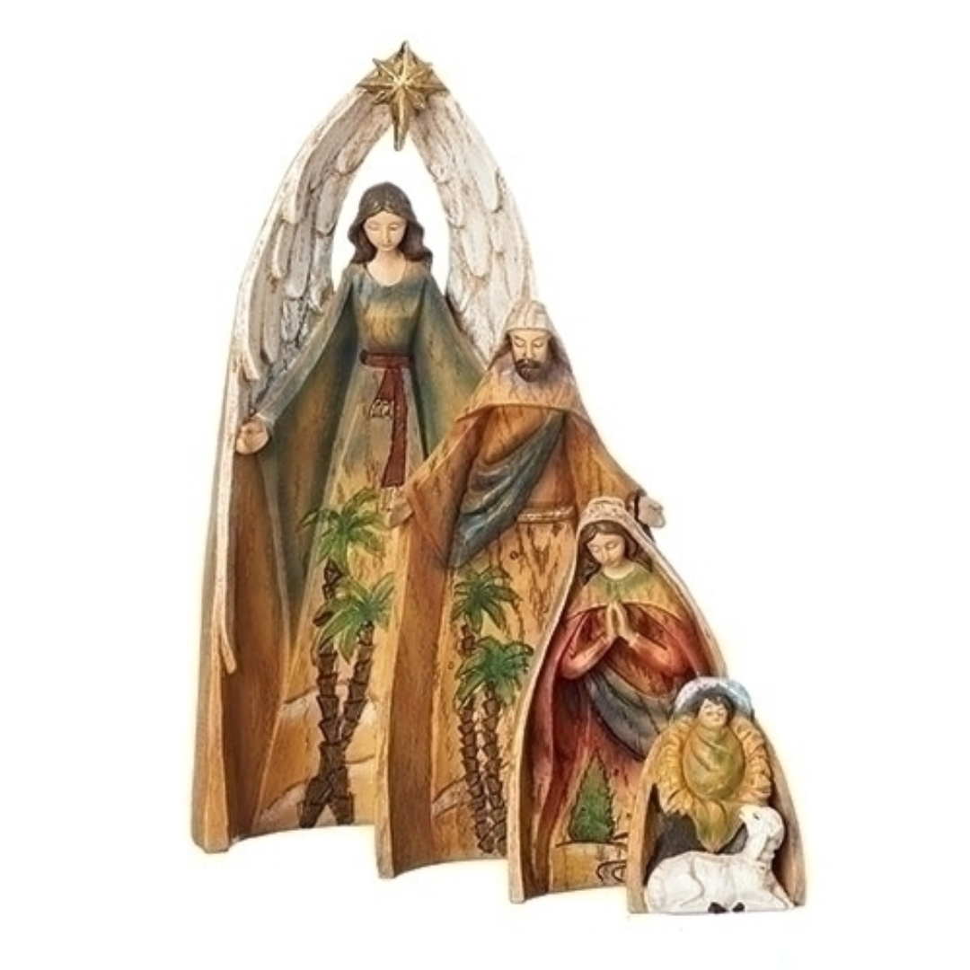 4-pc Nesting Nativity Set 11" 