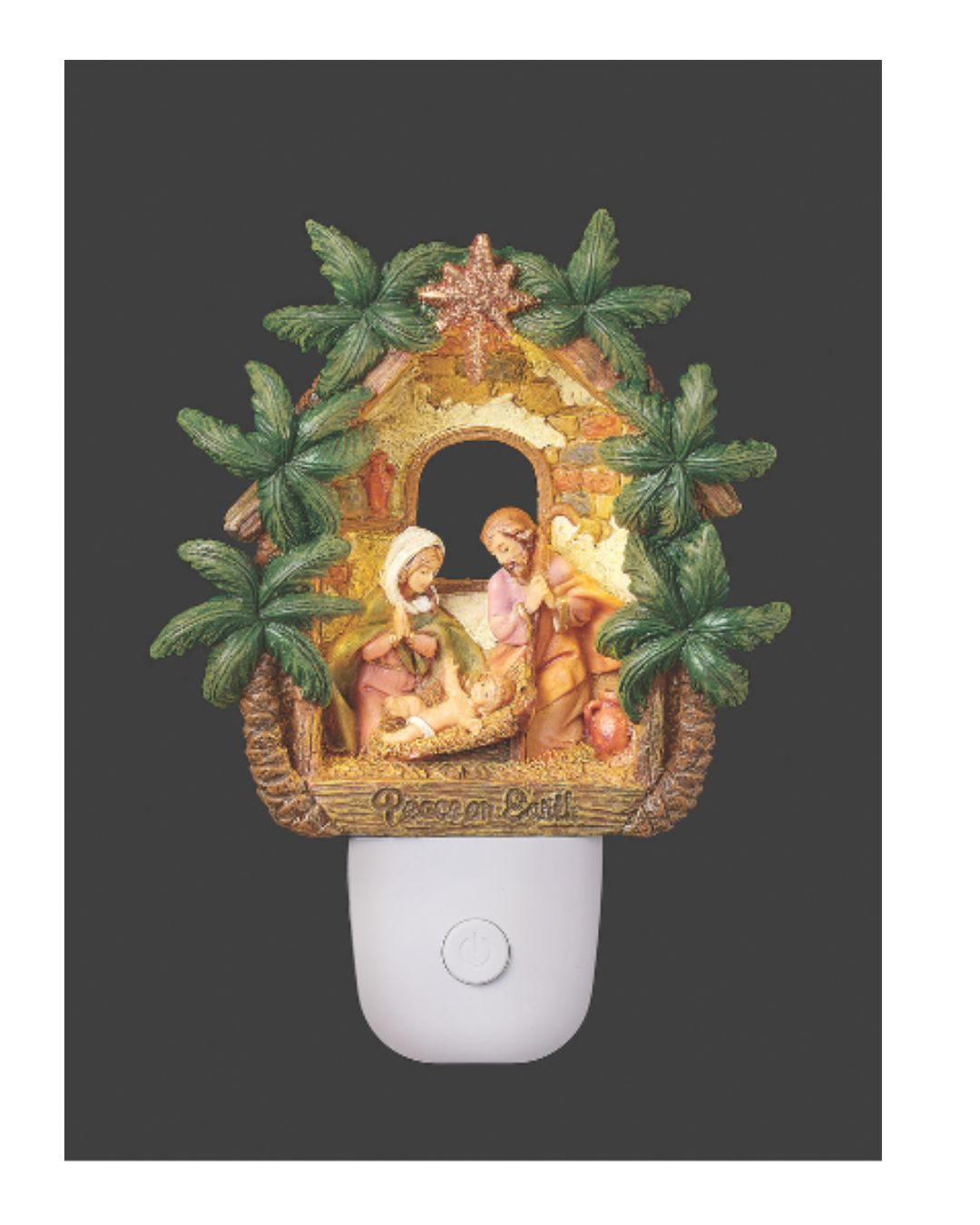 Holy Family Peace on Earth Night Light by Fontanini 58741