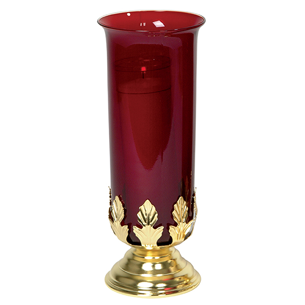 K Brand 7-Day Glass Sanctuary Lamp Globe 4.5 x 10 Inch (KGLOBE-7DAY)