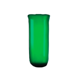 8 Day Sanctuary Light Glass Globe (Green)