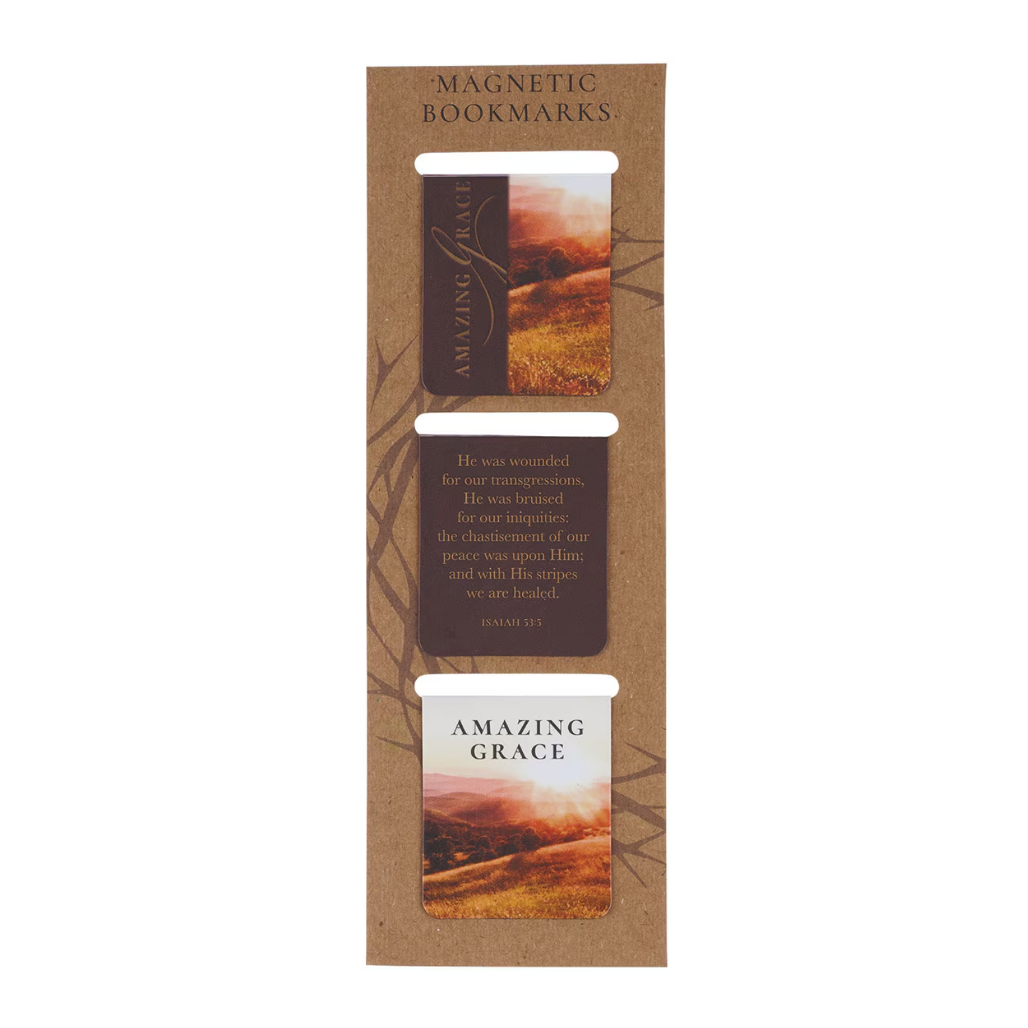 Amazing Grace Magnetic Bookmark Set