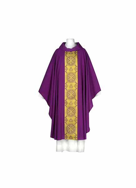 Arte/Grossé Trinity Series Purple Chasuble 102-0934