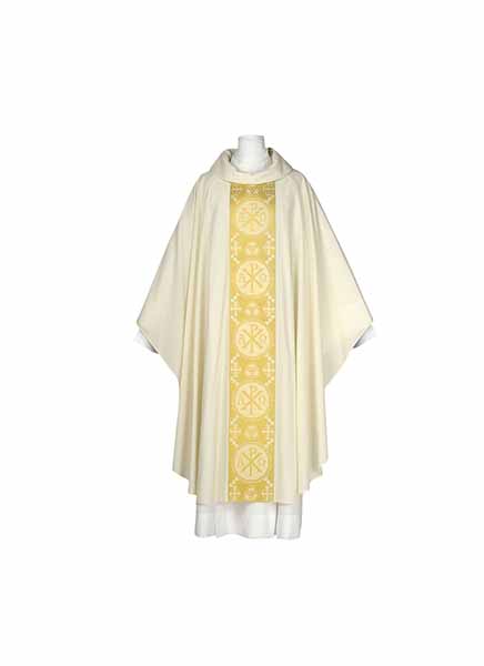 Arte/Grossé Trinity Series White Chasuble 102-0934