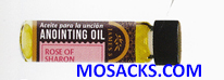 B&H Anointing Oil Rose of Sharon Half Ounce-634337781112