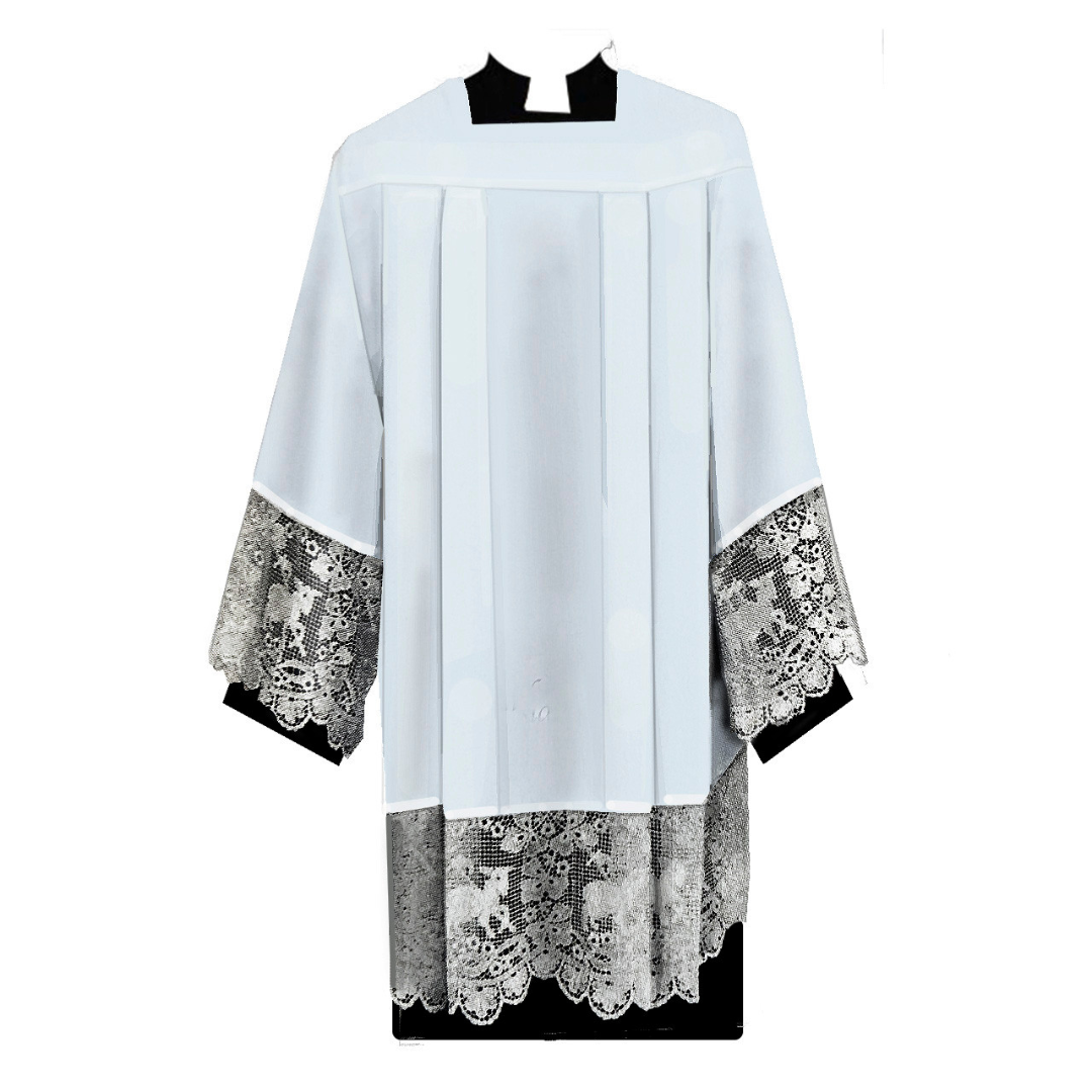 Beau Veste Surplice Poly Linen Lace Bands #4895