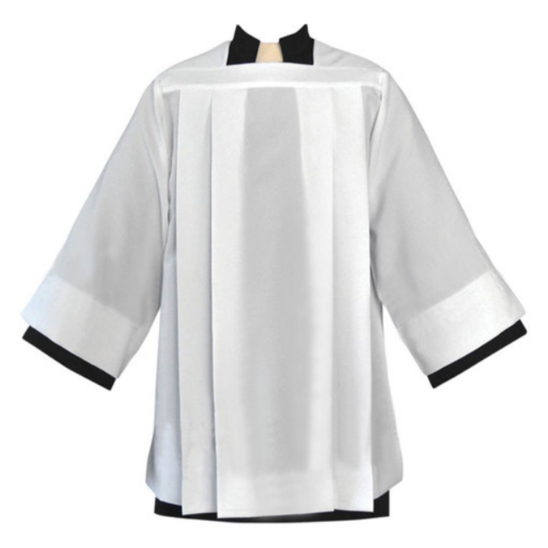 Beau Veste Surplice with Linen Weave - 4886