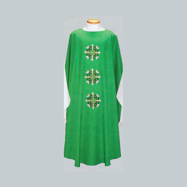 Beau Veste 3 Crosses Chasuble design on front & back -2019A