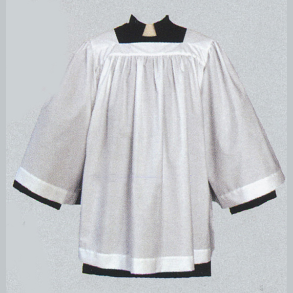 Beau Veste Altar Server Square Neck Surplice Size 8-14 #179