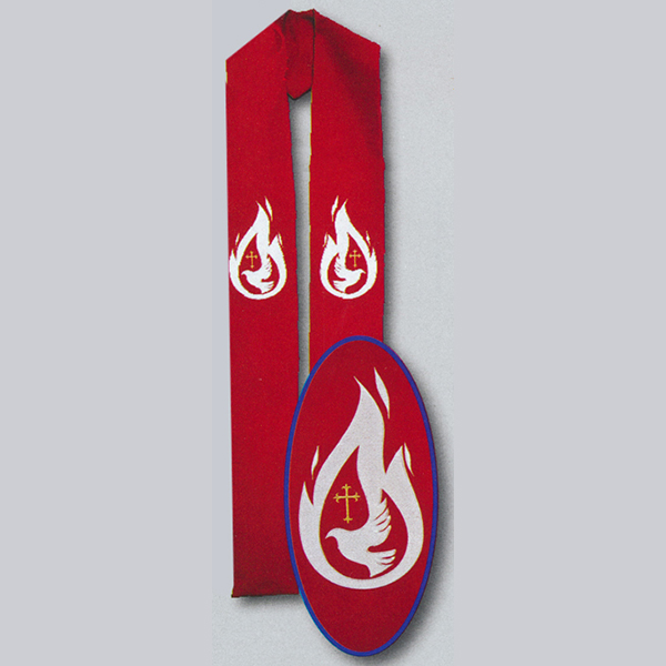 Beau Veste Holy Spirit Overlay Stole 10-789