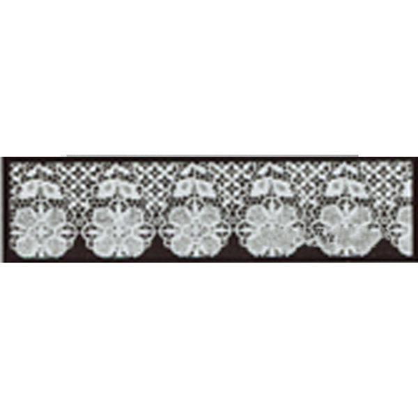 Beau Veste Genuine Swiss Schiffli Embroidered Lace Edging & Insertion 3-1/2" wide 10-200X