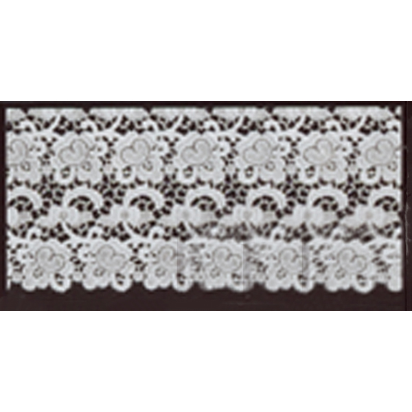 Beau Veste Genuine Swiss Schiffli Embroidered Lace Edging & Insertion 7-1/2" wide 10-2015X