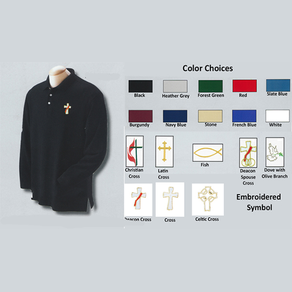 Beau Veste Men's Long Sleeve Peruvian Pima Cotton Polo Shirts-2102Series
