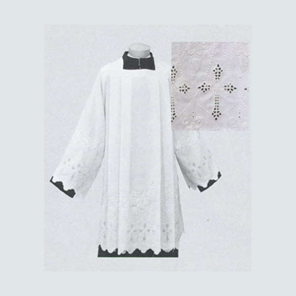 Beau Veste Surplice Embroidered Cross-1899