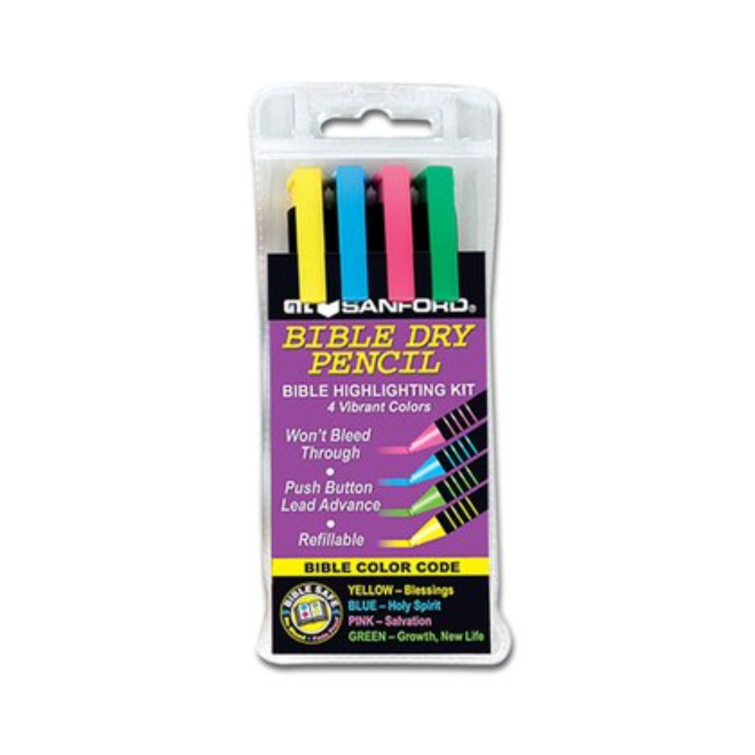 Bible Dry Highlighting Kit (4 Pack)