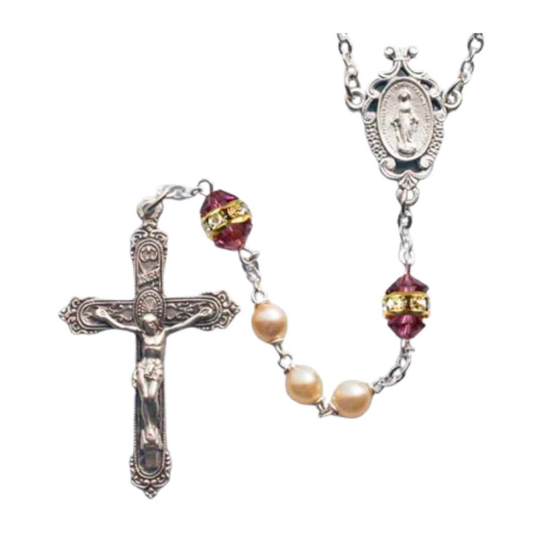 Birthstone Rosary Amethyst