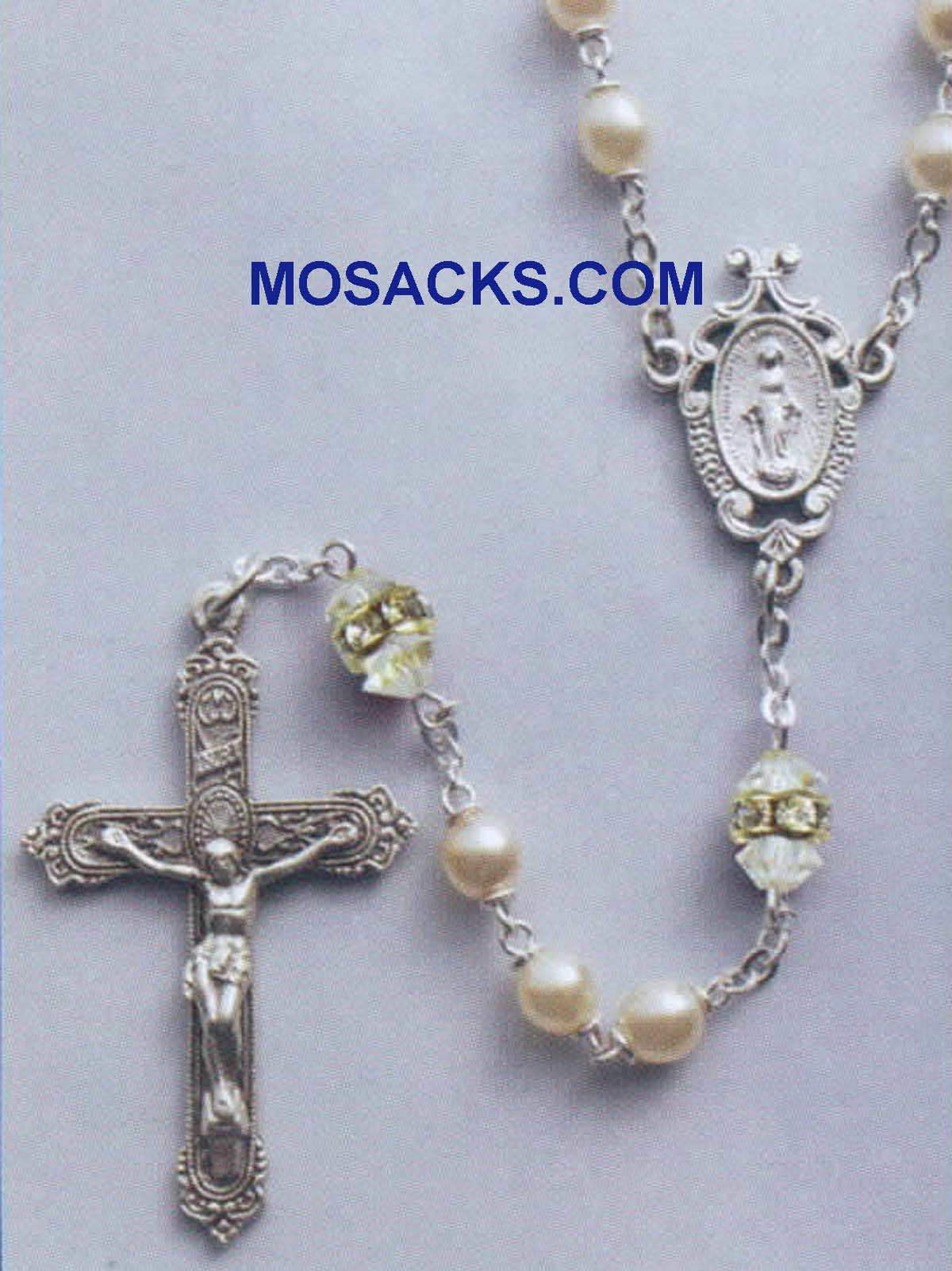 4 - April Crystal Birthstone Rosary