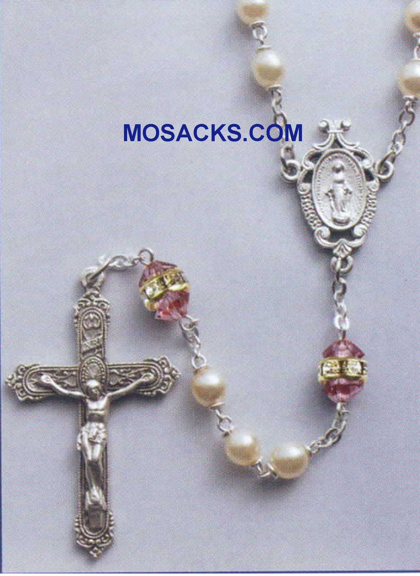 6 - June Lt Amethyst Birthstone Rosary