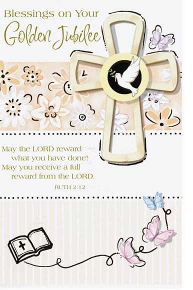 Blessings On Your Golden Jubilee 238-JUBG89664