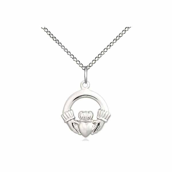Claddagh Medal 1-1/4"