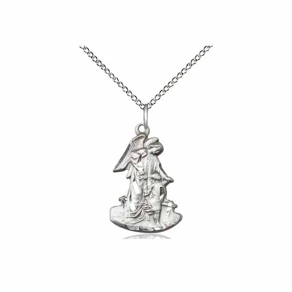 Guardian Angel Medal 7/8"