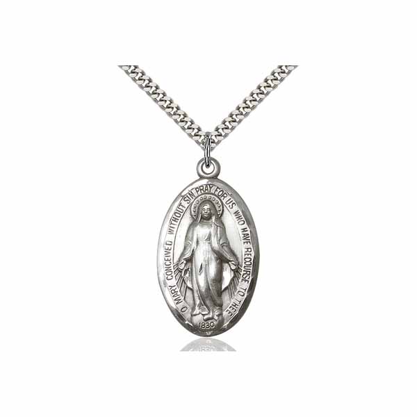 Miraculous Medal 1-3/4"