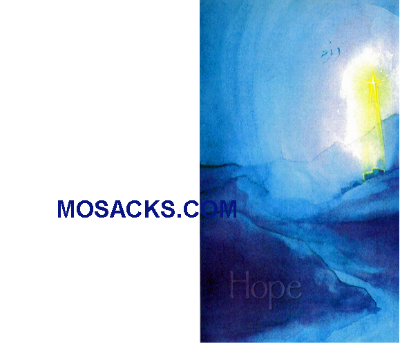Bulletin Cover Advent Hope 100 Pack-A4080