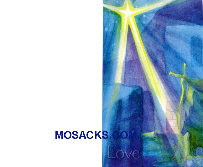 Bulletin Cover Advent Love 100 Pack-A4083