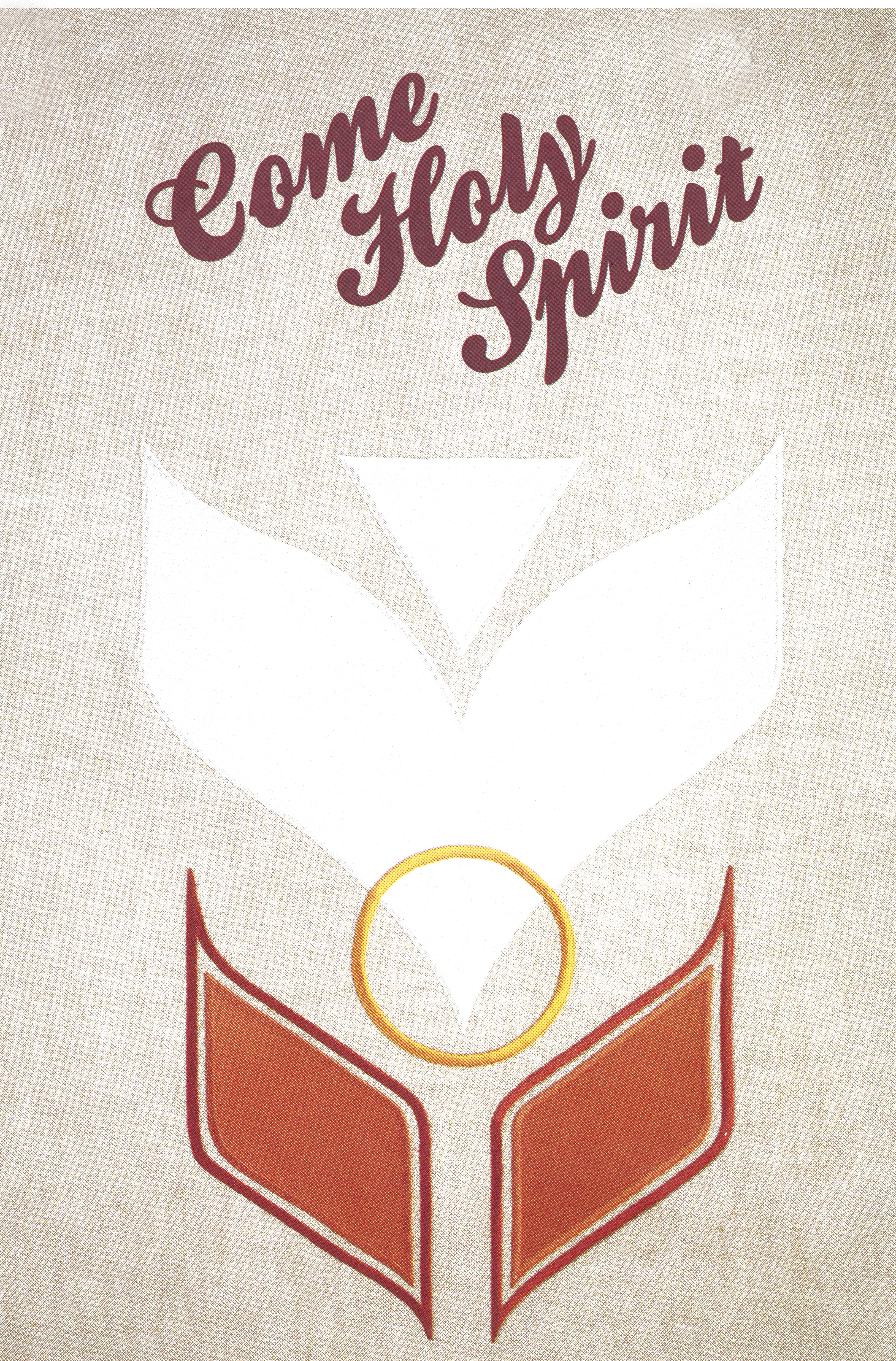 Bulletin Covers Confirmation Come Holy Spirit-A5192