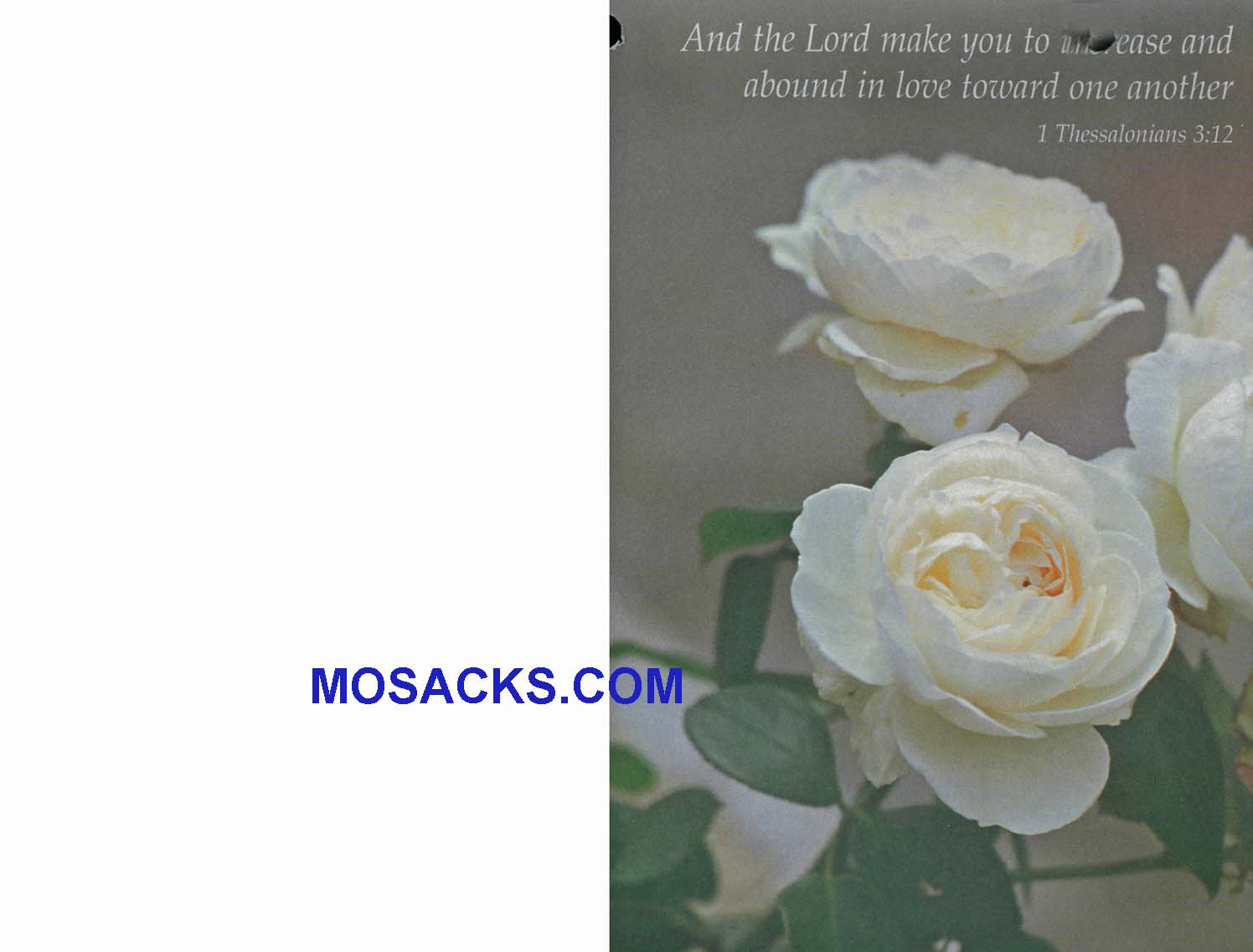 Bulletin Cover Increase And Abound In Love 100 Pack-A5739