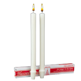 Candlemas Candles 51% Beeswax 25/32" x 10-1/4" (SFE)