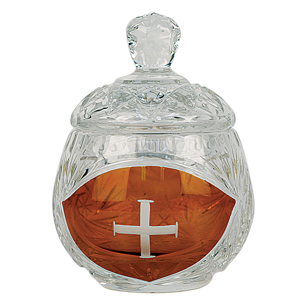 K Brand Crystal Ablution Cup K118 - 3 oz. capacity Or for the distribution of Ashes