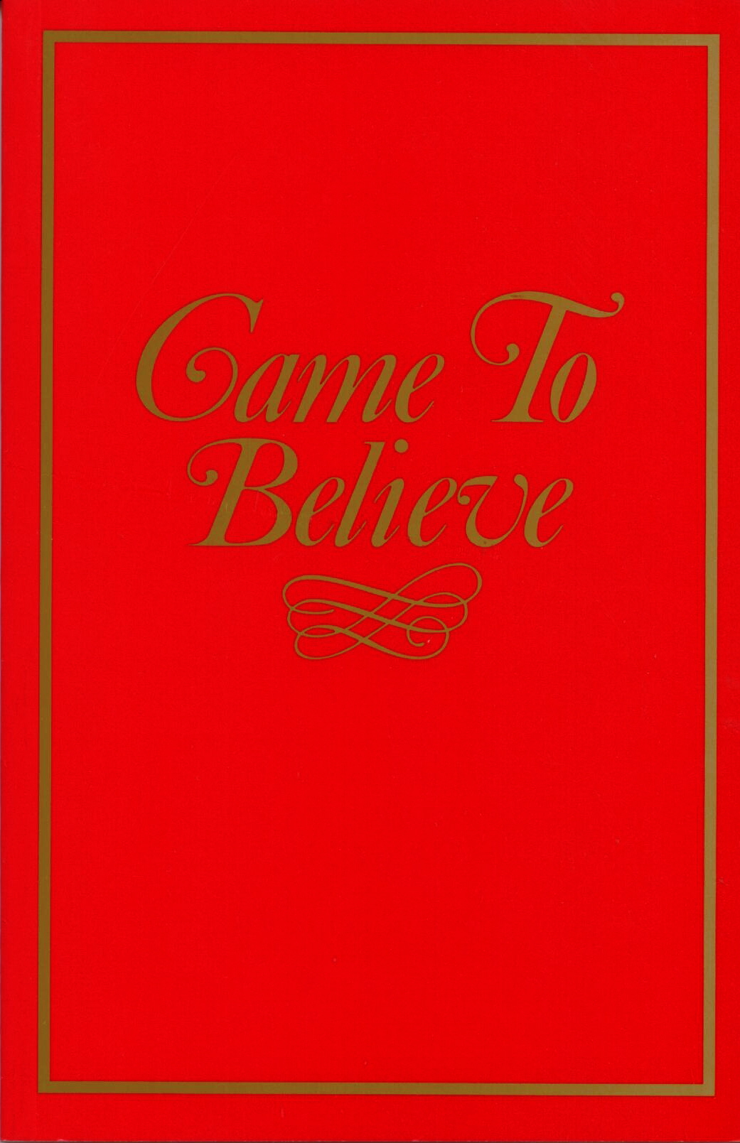 Came To Believe published by AA World Services, Inc.