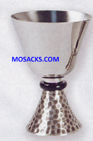 Chalice Stainless Steel 5-5/8"H. 3-3/4" dia. Cup 8 oz. cap. 14-K594