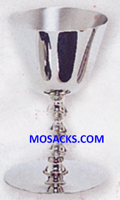 Chalice Stainless Steel Trinity Node 5-3/4" High 8 oz capacity 14-K574