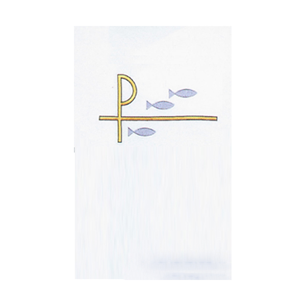 Chi Rho Fish Washable Lectern Hanging-SL9405-L