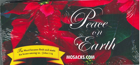 Christmas Offering Envelope 6 1/4" x 3 1/8", 50 Count 86-28909