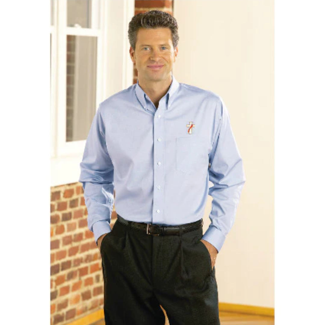 Classic Wrinkle-Free Long-Sleeve Oxford Shirt Size 2x