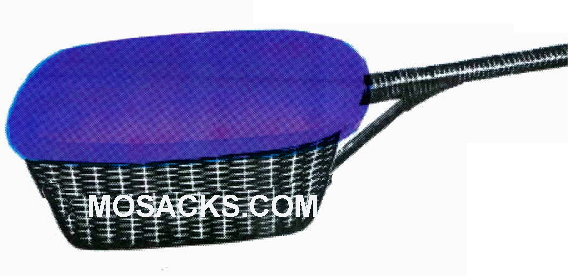 Collection Offertory Basket With Long Handle Rectangle-455LH