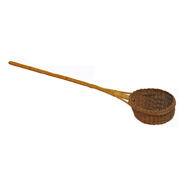 Collection Offertory Basket With Long Handle Round-454LH