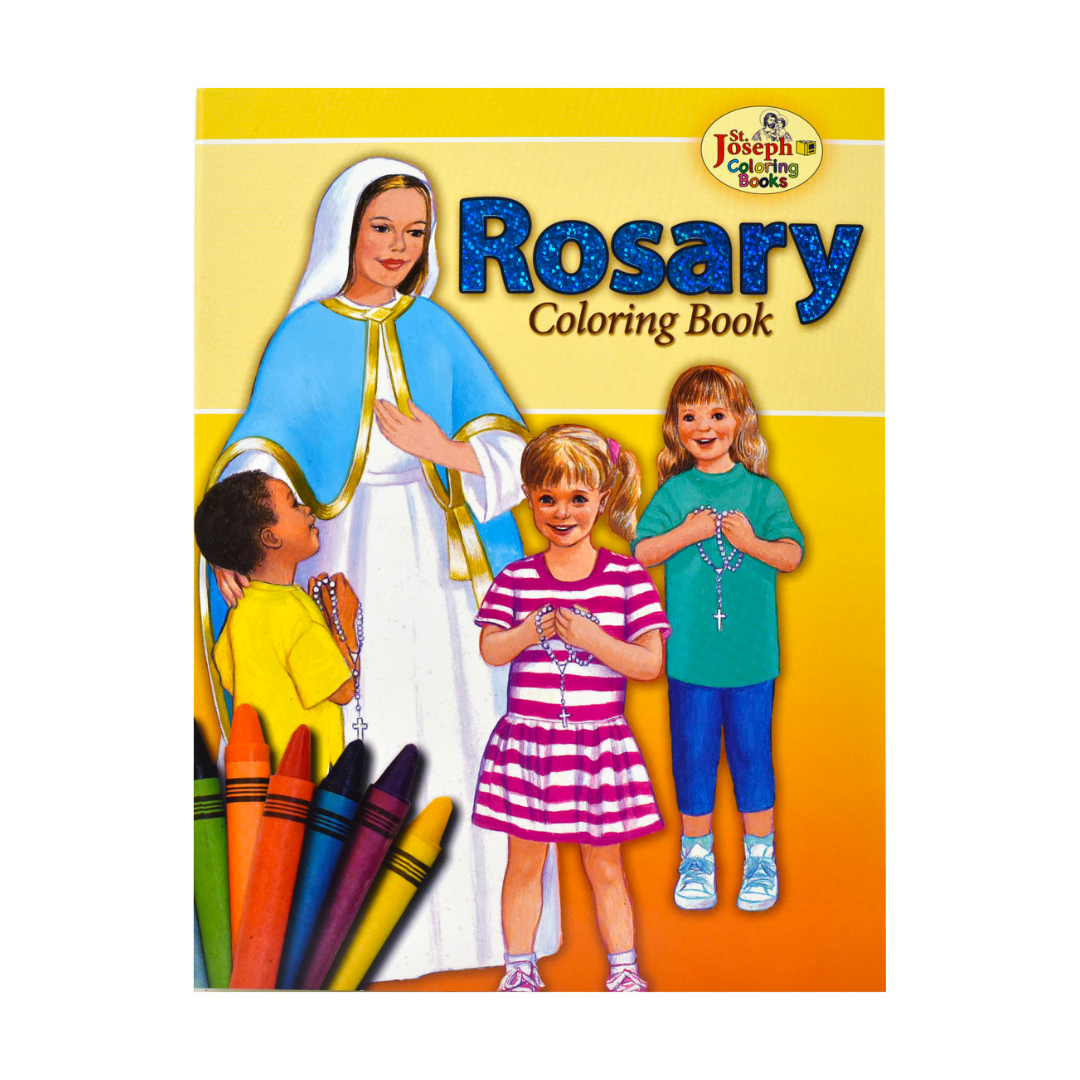Coloring Book About The Rosary