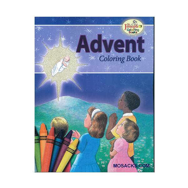 Coloring Book About Advent