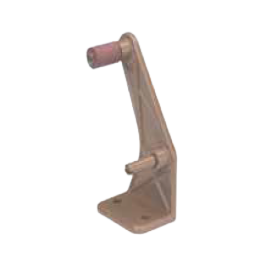 Combination Floor Pew Bracket And Rubber Stop for 5 Arm (Pair)